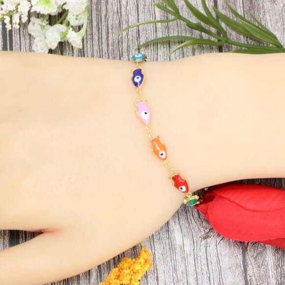 "Trendy Handmade Bracelet – A Stylish Gift for Women & Girls, MAR091902 - Picture 6 of 10